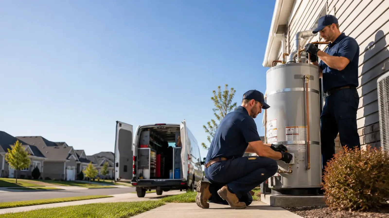 Water Heater Installation in Bennington, OK